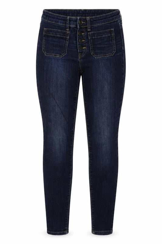 Gap Womens Blue  Denim Skinny Jeans Size 26 L28 in
