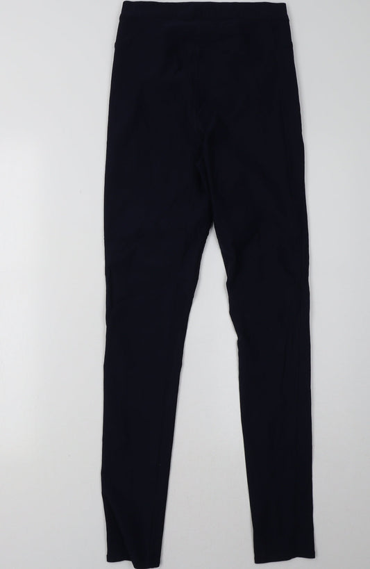 H&M Womens Blue   Trousers  Size 10 L32 in