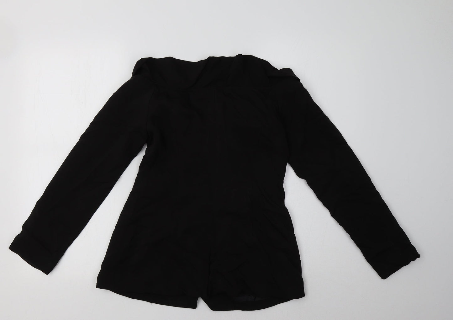 Missguided Womens Black   Jacket Blazer Size 8