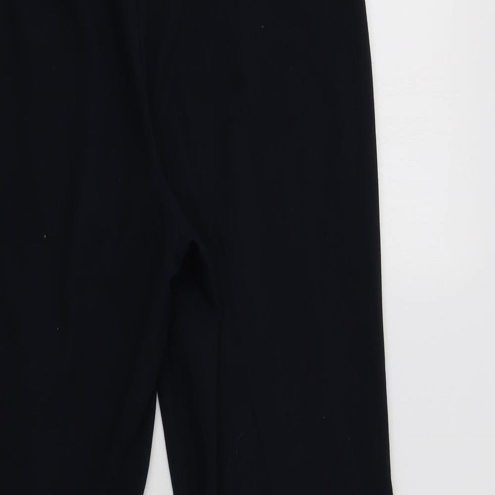 M&S Womens Blue   Dress Pants Trousers Size 10 L29 in