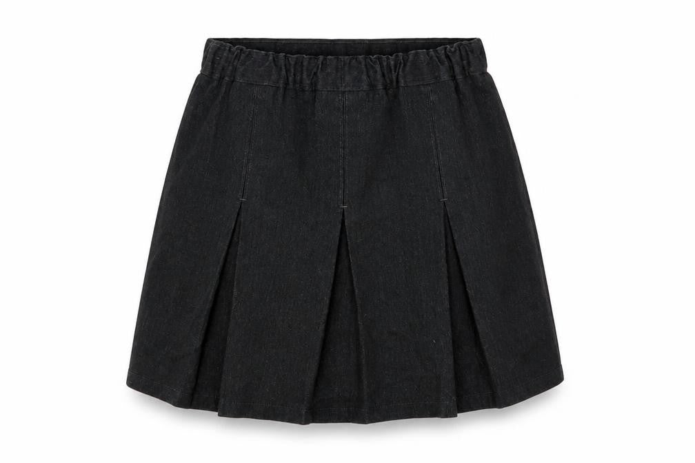 M&S Girls Grey   Pleated Skirt Size 3-4 Years - School Wear