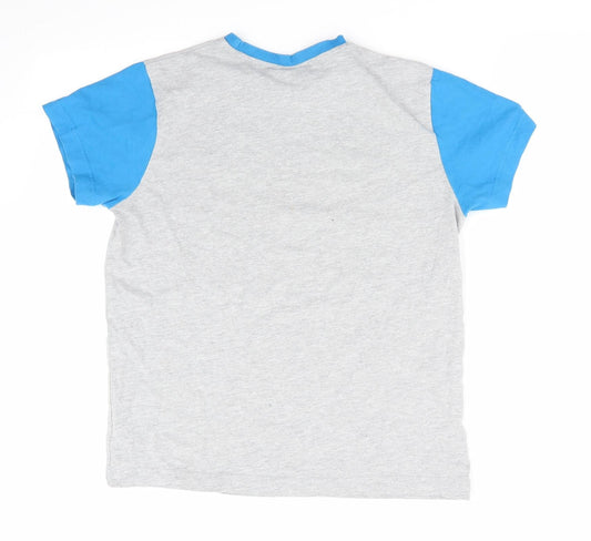 Fortnite Boys Grey   Basic T-Shirt Size L  - Boogie Time