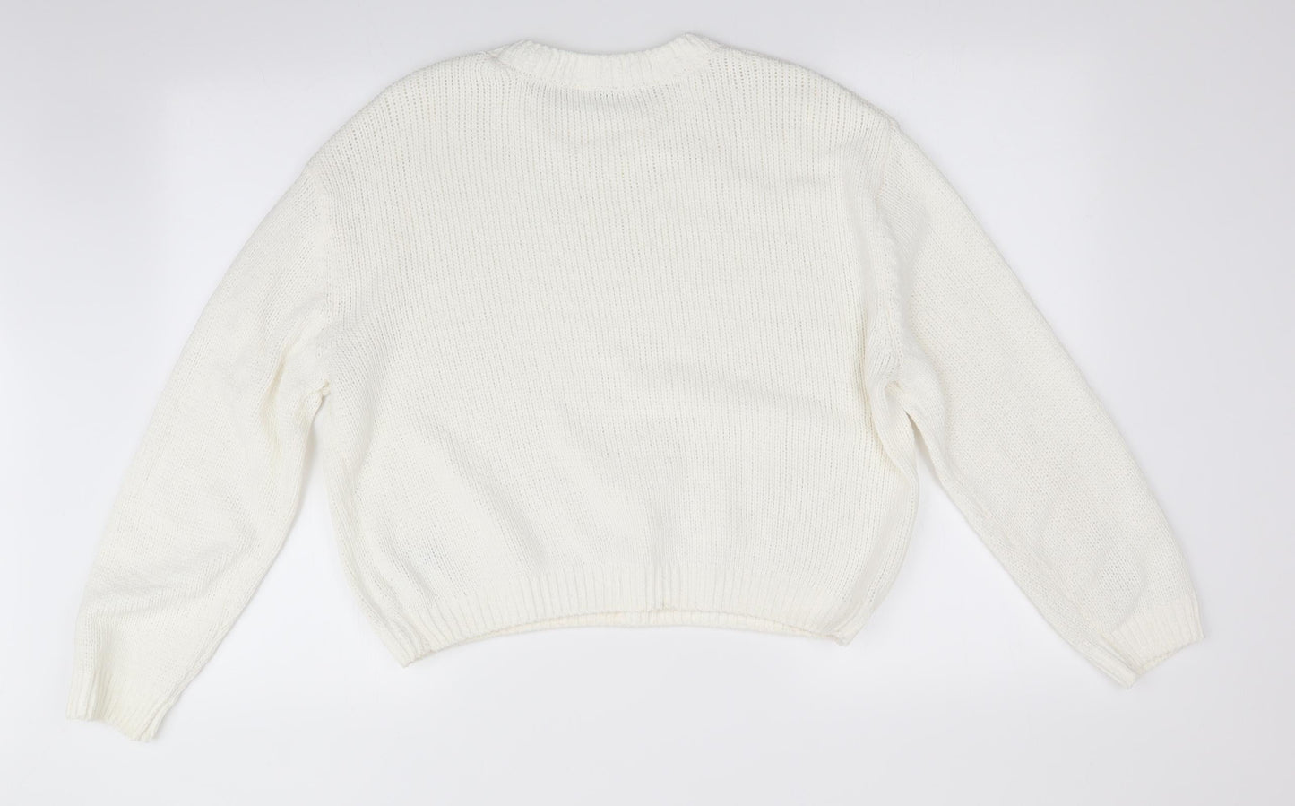 Preworn Womens Ivory   Pullover Jumper Size M
