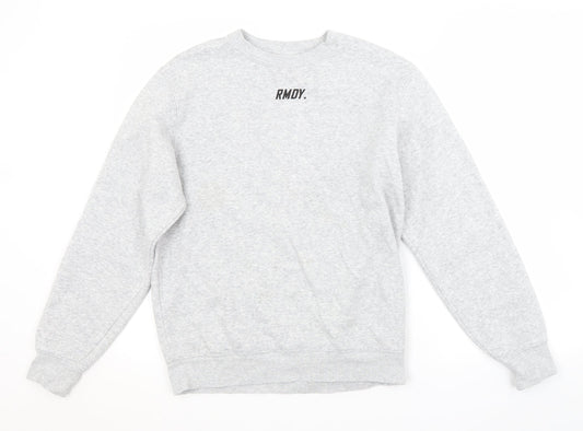 RMDY Mens Grey   Pullover Sweatshirt