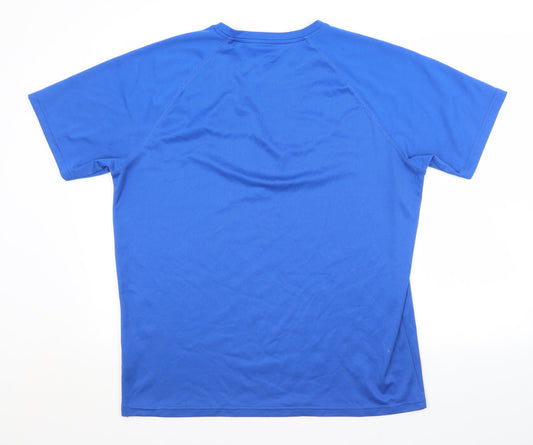 Preworn Mens Blue   Jersey Casual Size L  - CONWY