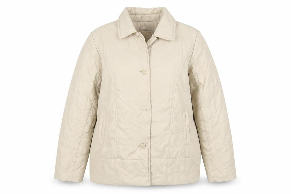 Northmoor Womens Beige Floral  Jacket  Size 14
