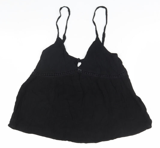 ASOS Womens Black   Basic Tank Size 8