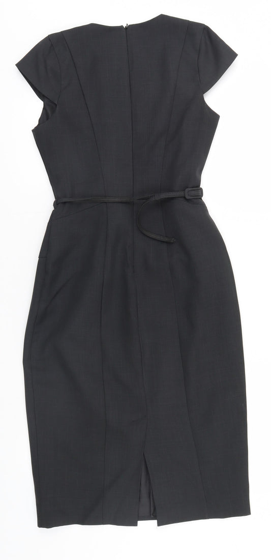 Autonomy Womens Grey   Pencil Dress  Size 10