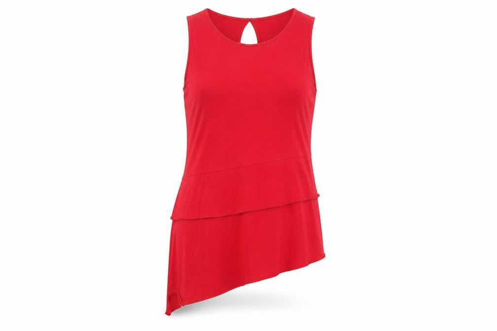 Capsule Womens Red Basic Blouse Size 14