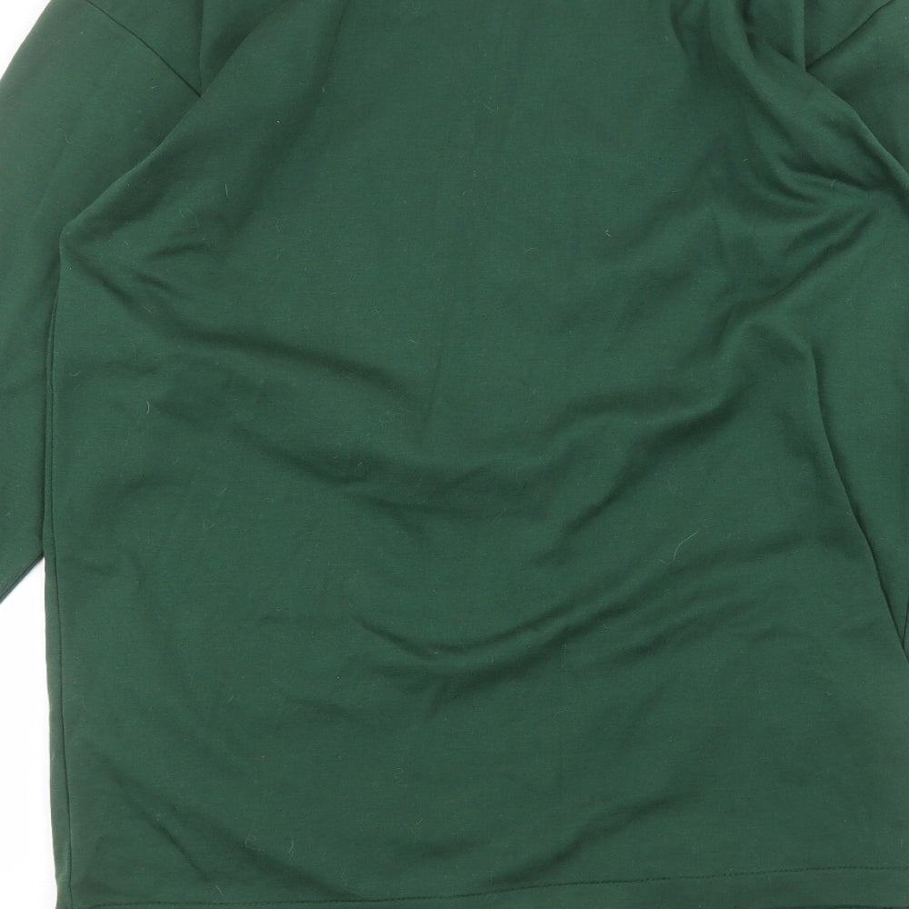 para Womens Green   Cardigan Jumper Size S