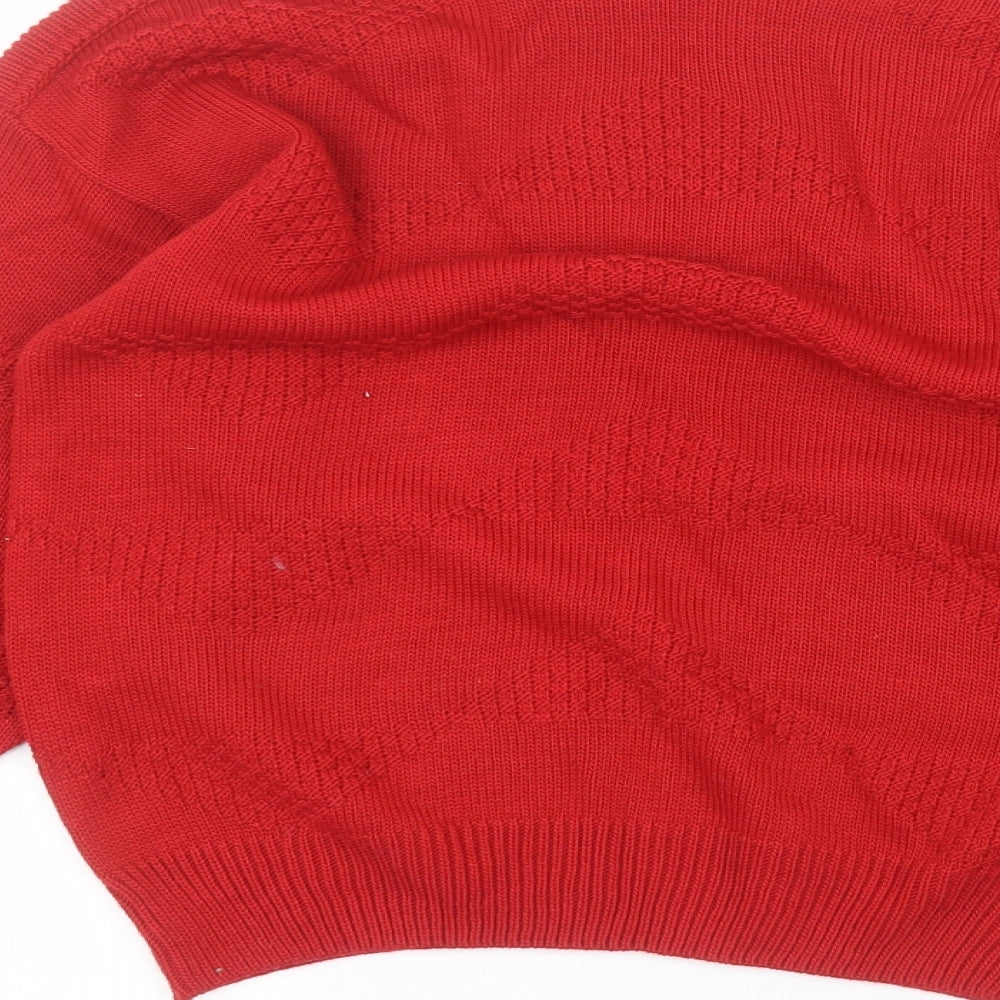 St michaels Womens Red   Pullover Jumper Size 12