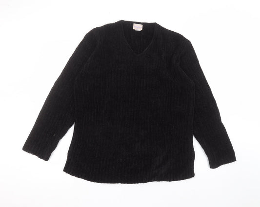 mackays Womens Black   Pullover Jumper Size M