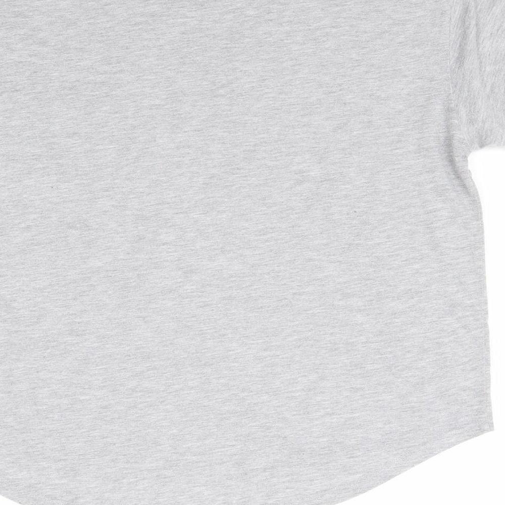 Matalan Womens Grey   Basic T-Shirt Size M  - Live a Latte