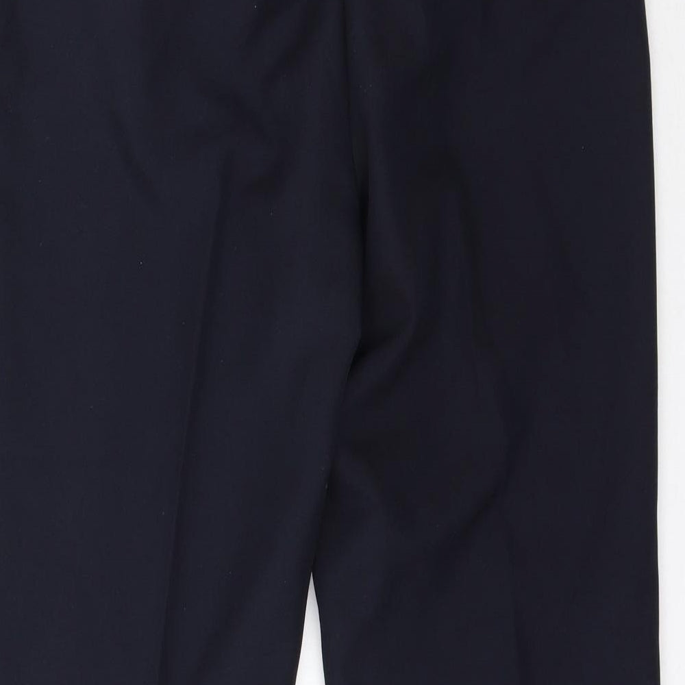 Bonmarché Womens Blue   Trousers  Size 12 L28 in