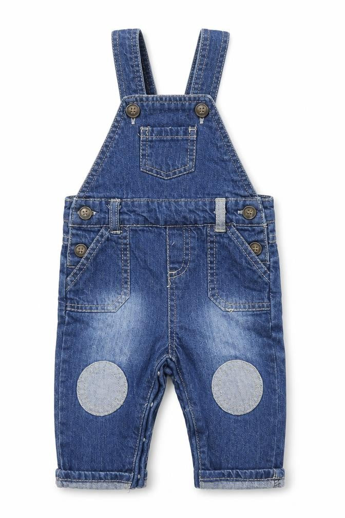 Early Days Boys Blue  Denim Dungaree One-Piece Size 3-6 Months