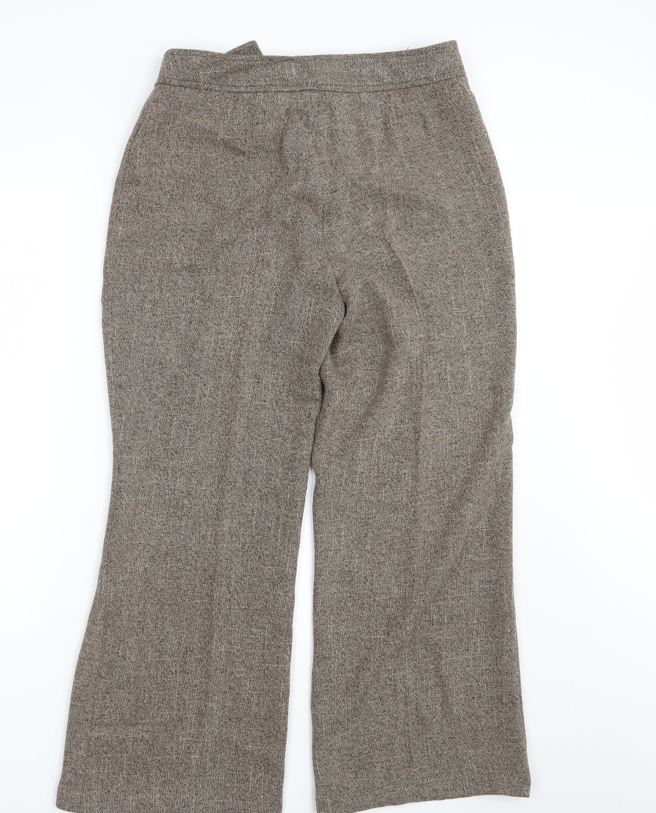 Mia Moda Womens Brown   Dress Pants Trousers Size 14 L28 in