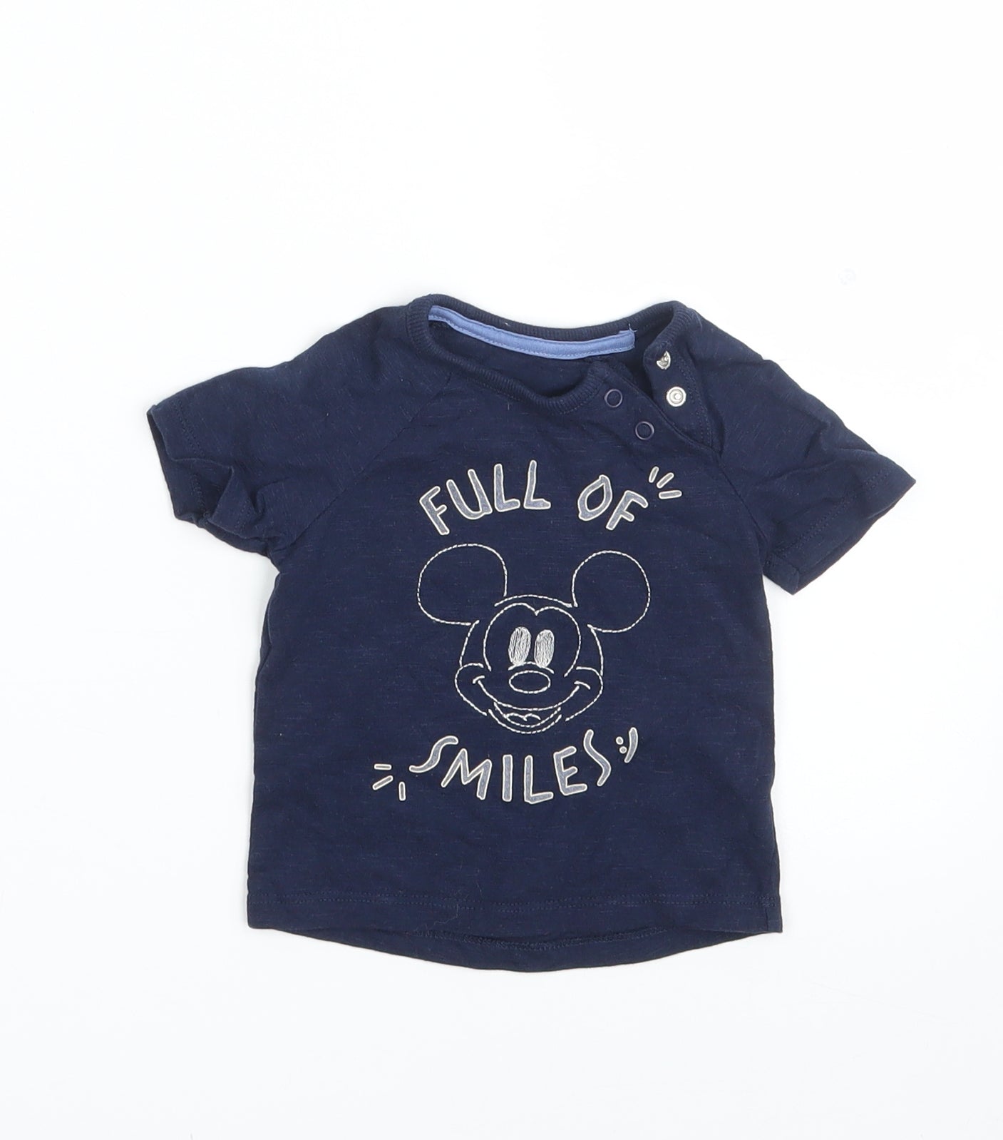 George Baby Blue   Basic T-Shirt Size 3-6 Months