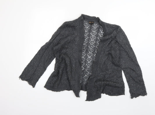 Mint Womens Grey   Cardigan Jumper Size 10