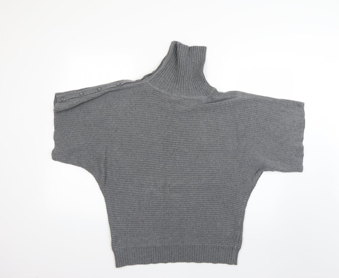 Oasis Womens Grey   Pullover Jumper Size 16