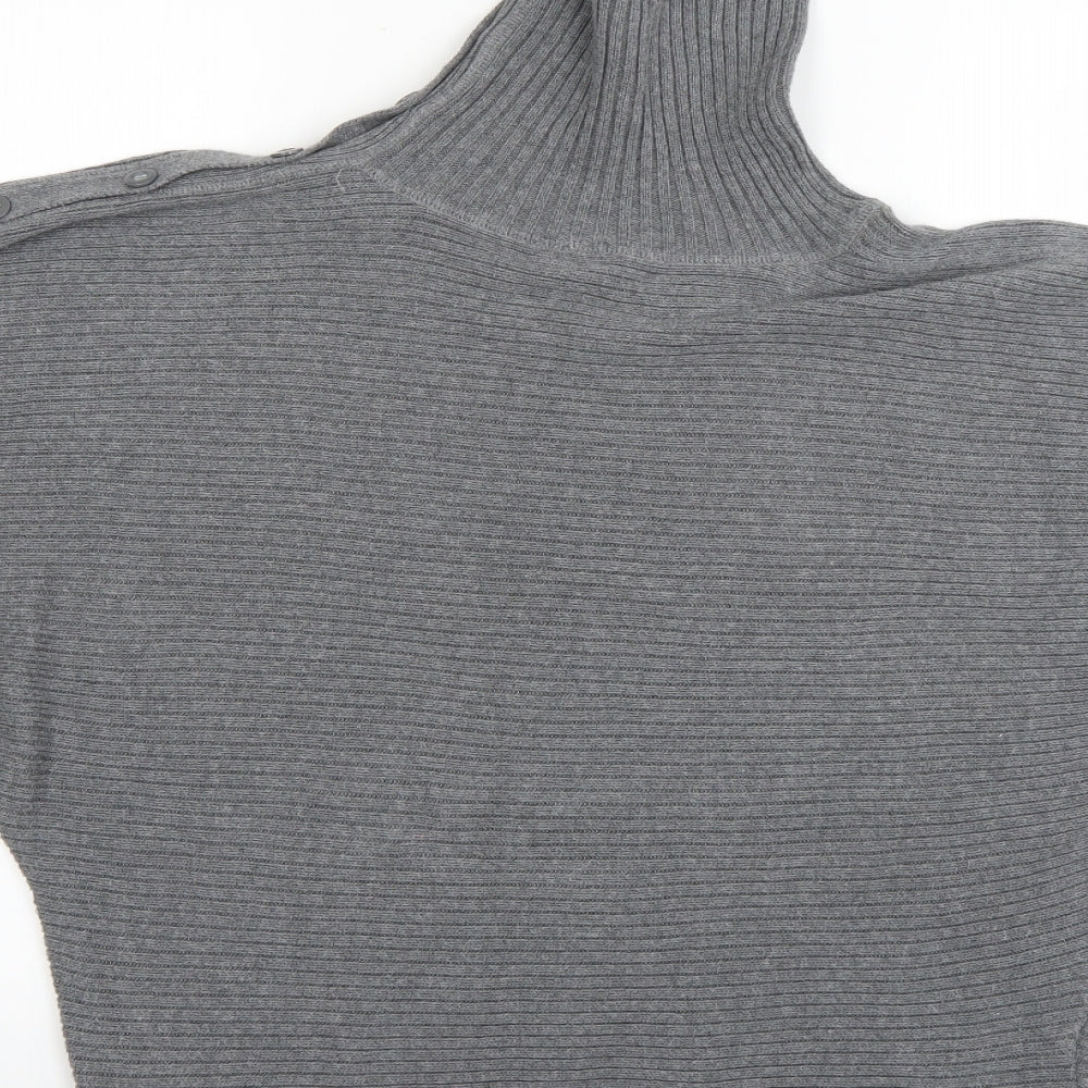 Oasis Womens Grey   Pullover Jumper Size 16