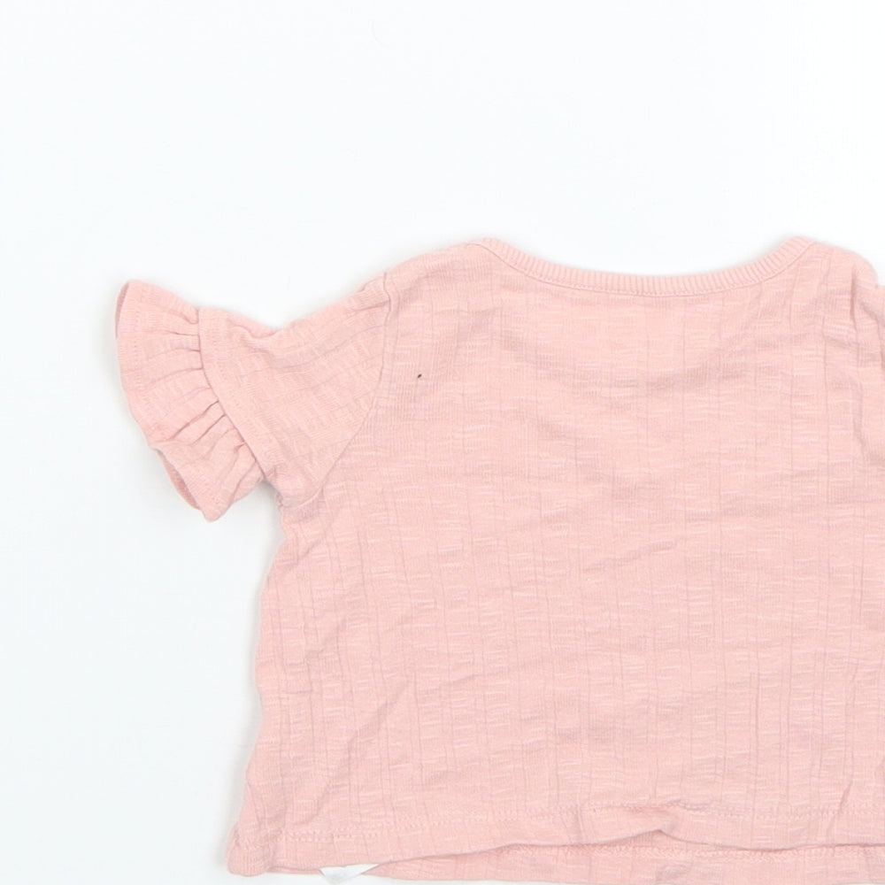 George Baby Pink   Basic T-Shirt Size 0-3 Months