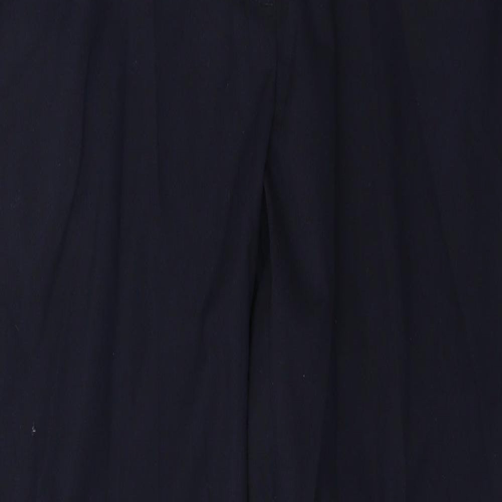 H&M Womens Blue   Trousers  Size 10 L29 in