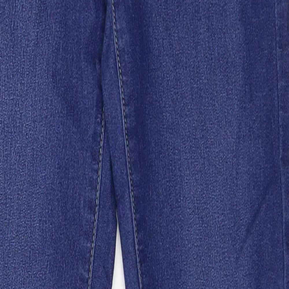 Denim & Co. Womens Blue  Denim Skinny Jeans Size 4 L28 in