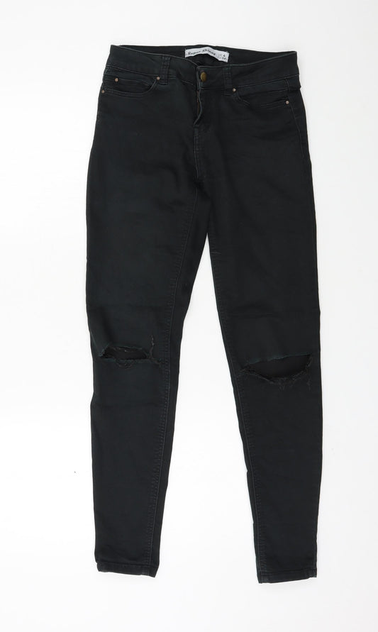 New Look Womens Black  Denim Skinny Jeans Size 6 L27 in