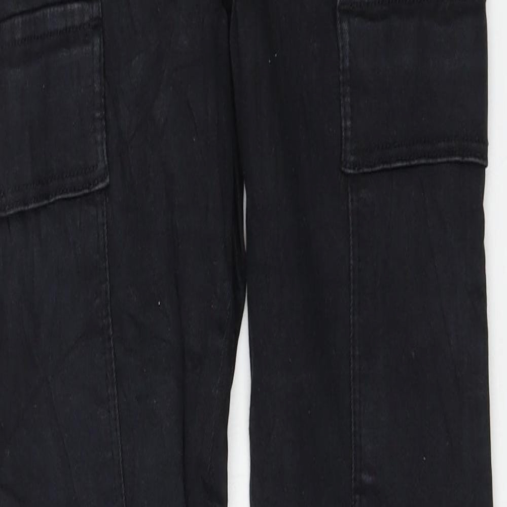 Dr. Denim Womens Black  Denim Skinny Jeans Size 26 in L28 in