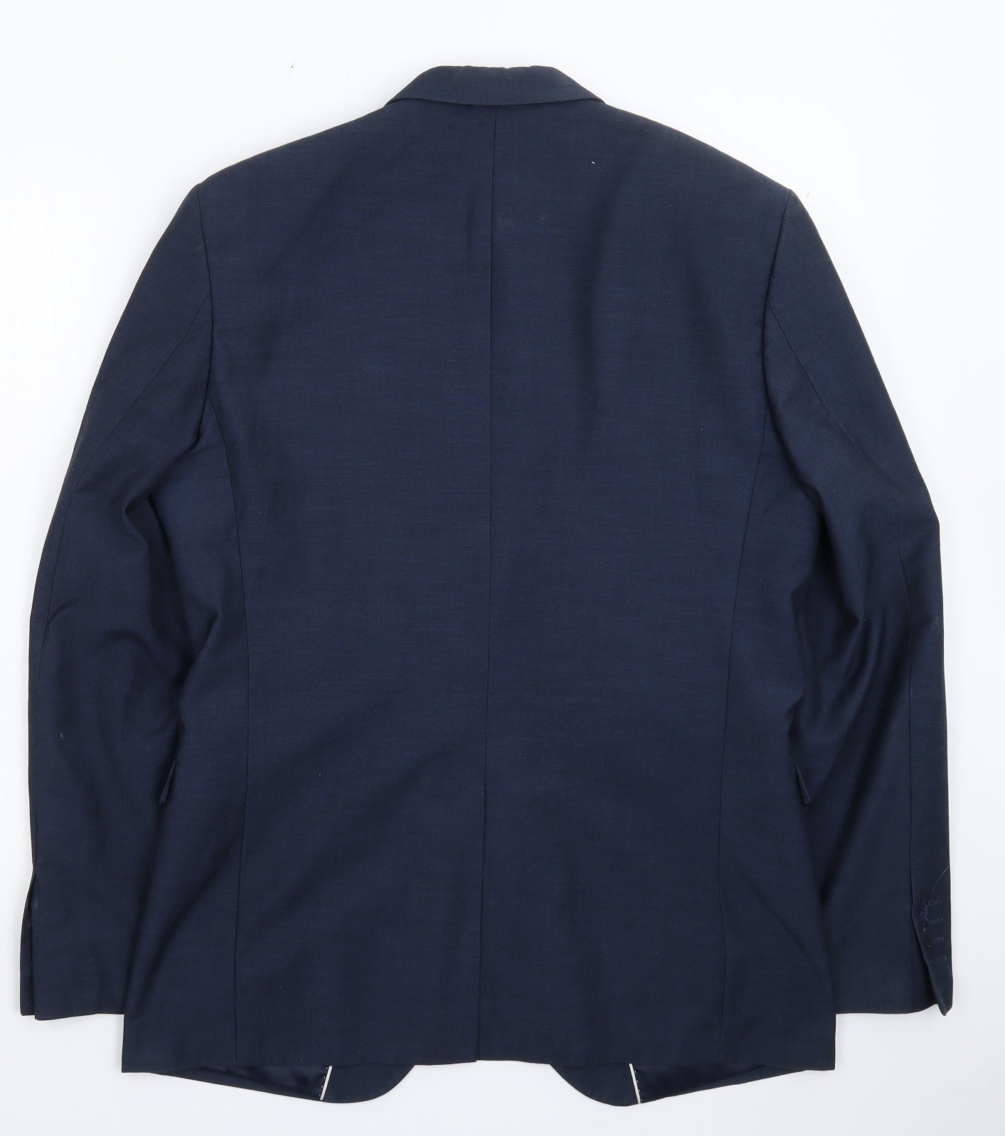 Cedar Wood State Mens Blue   Jacket Suit Jacket Size 40