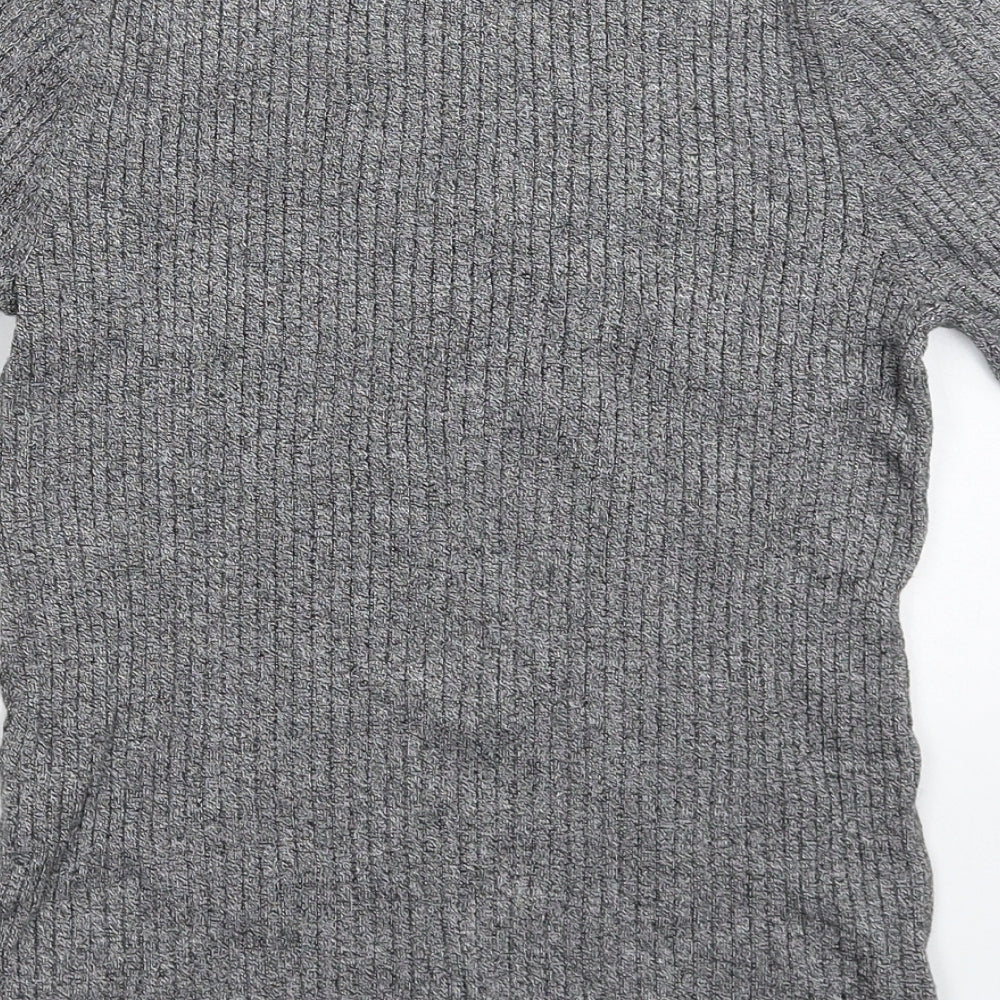 Marks and Spencer Womens Grey  Knit Pullover Jumper Size 12