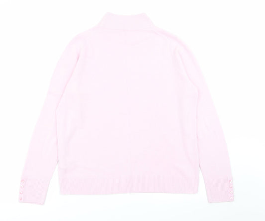 M&S Womens Pink   Pullover Jumper Size 14