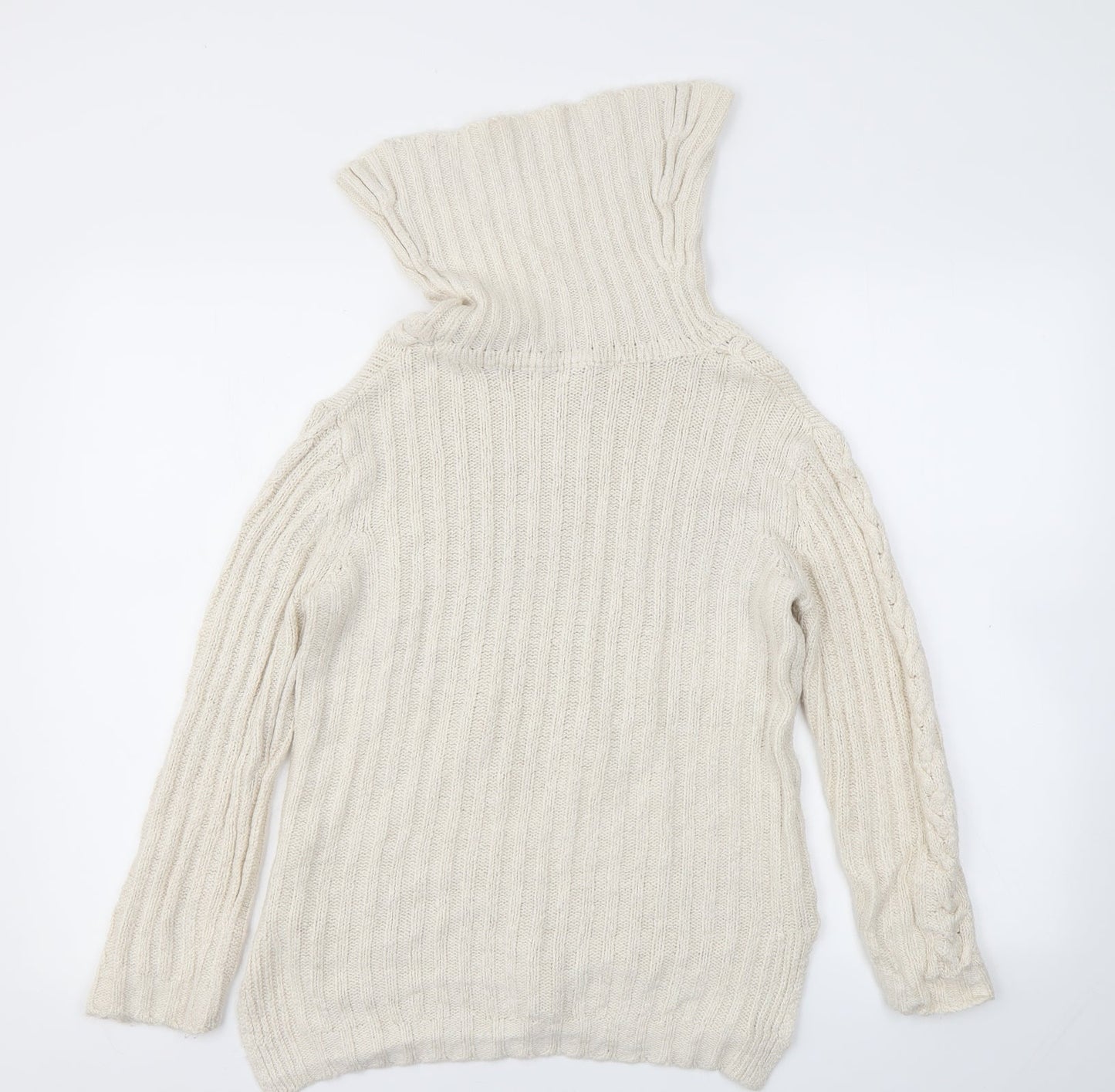 Preworn Womens Beige   Pullover Jumper Size S