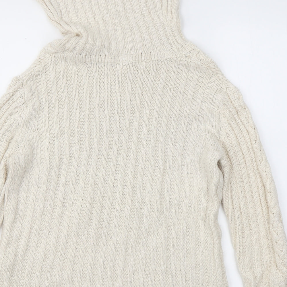 Preworn Womens Beige   Pullover Jumper Size S