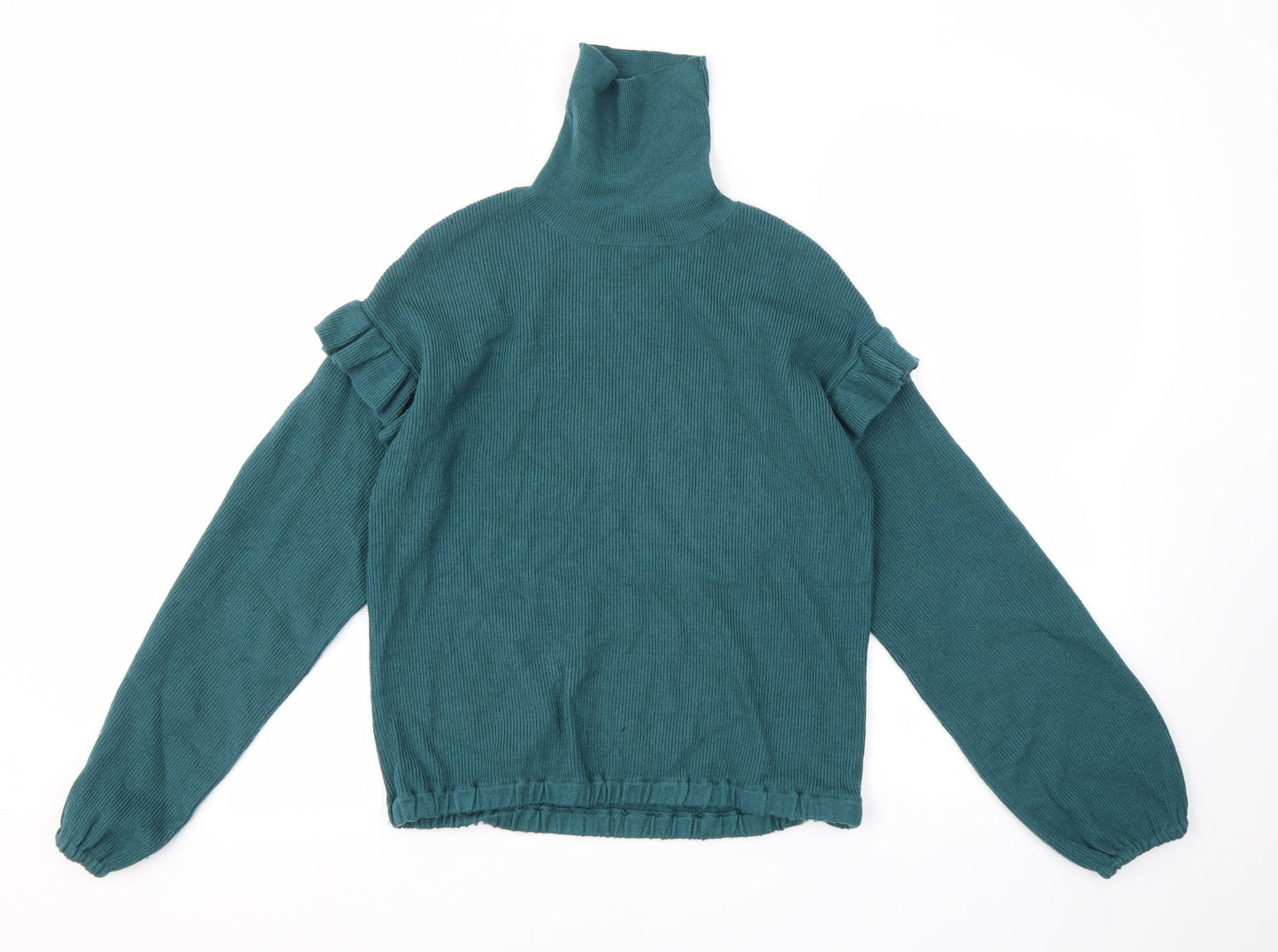 George Girls Green   Pullover Sweatshirt Size 13-14 Years
