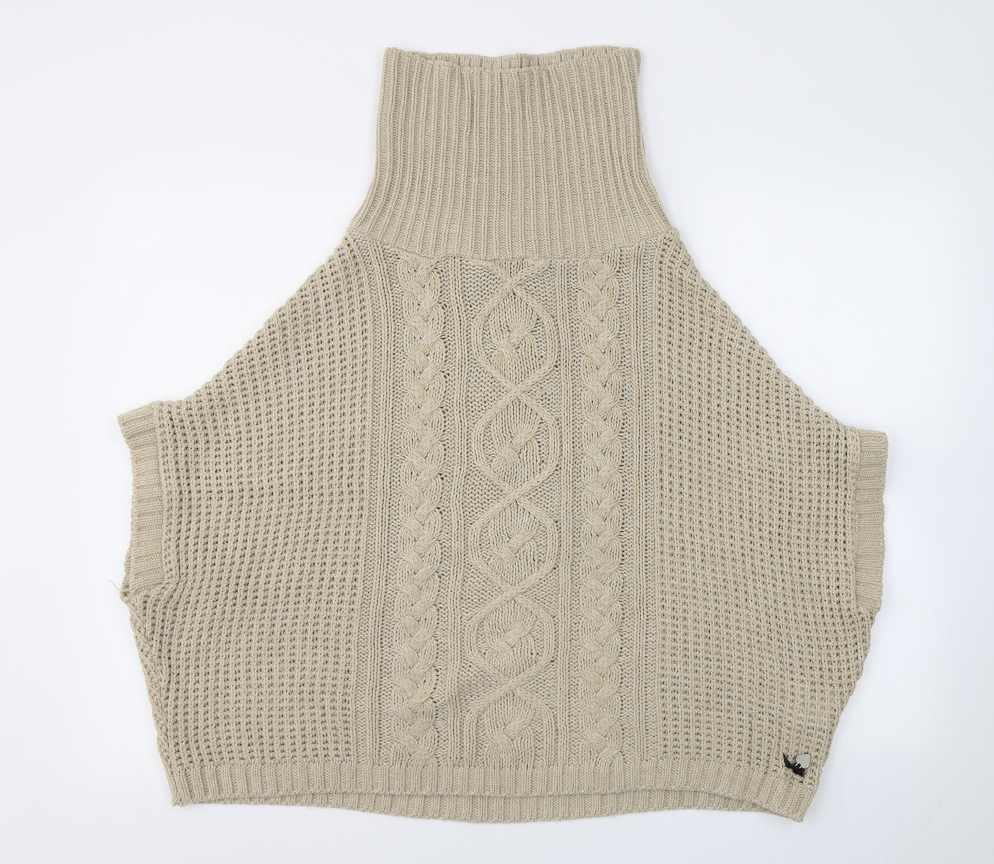Lipsy London Womens Beige   Pullover Jumper Size S
