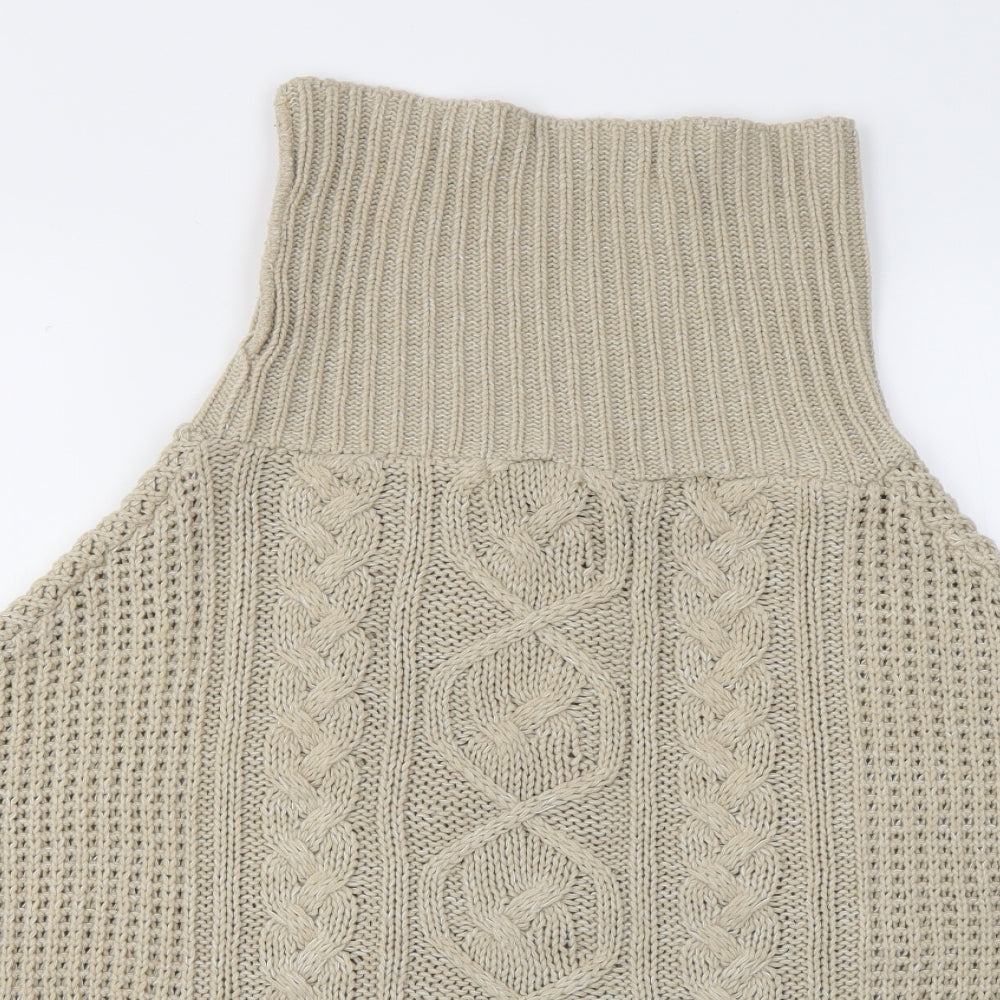 Lipsy London Womens Beige   Pullover Jumper Size S
