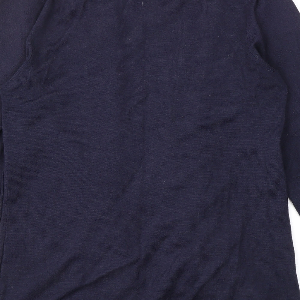 BHS  Womens Blue   Cardigan Jumper Size 10