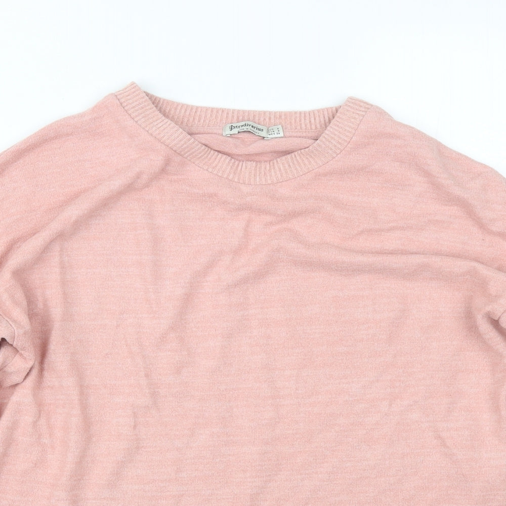 Astradivarius Womens Pink   Pullover Jumper Size S