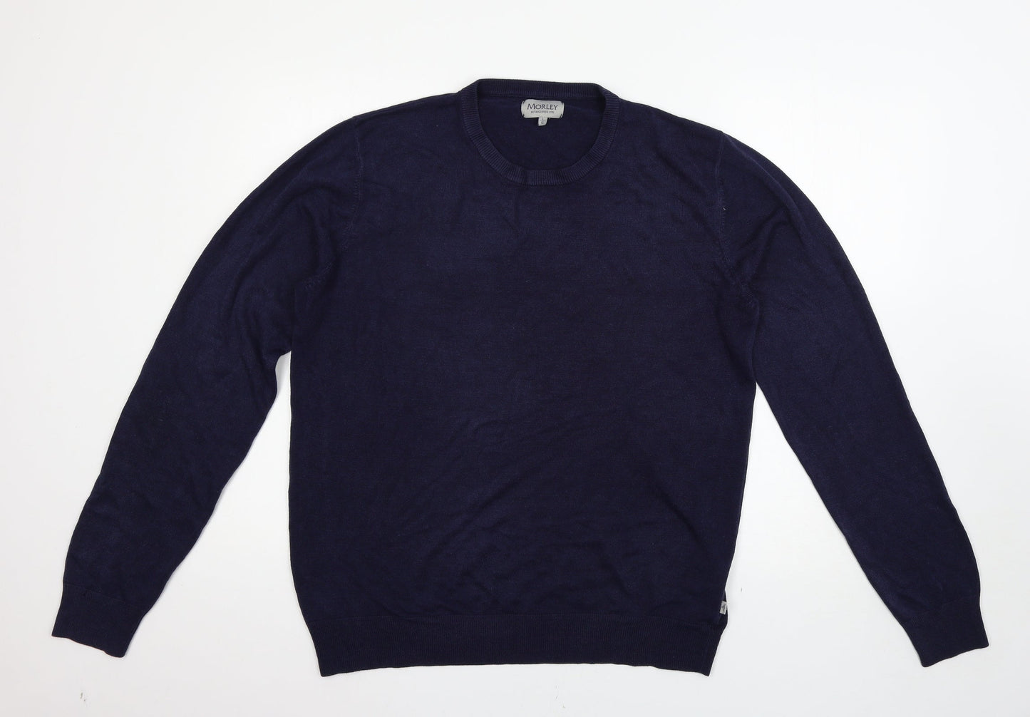 worley Mens Blue   Pullover Jumper Size L