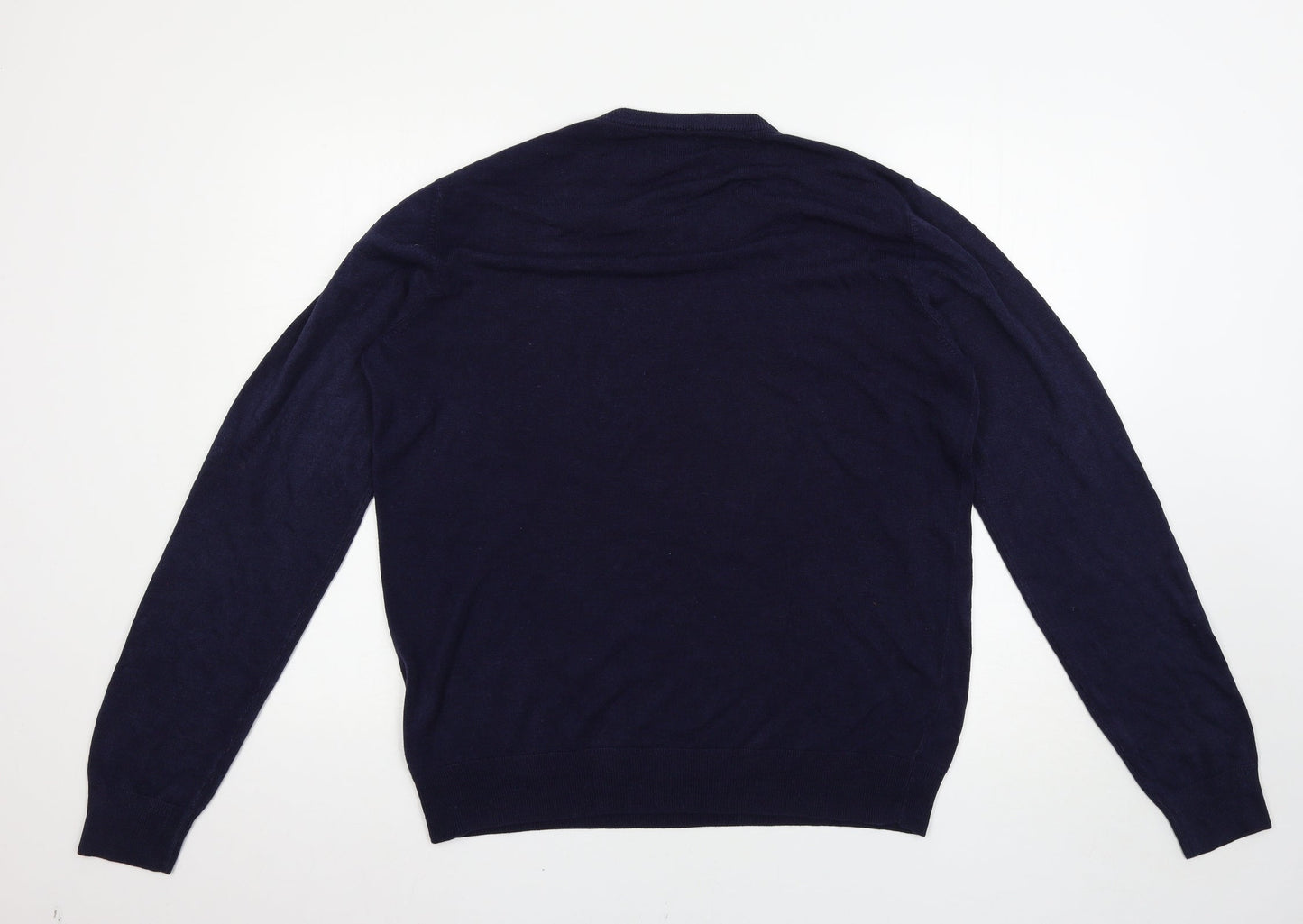 worley Mens Blue   Pullover Jumper Size L