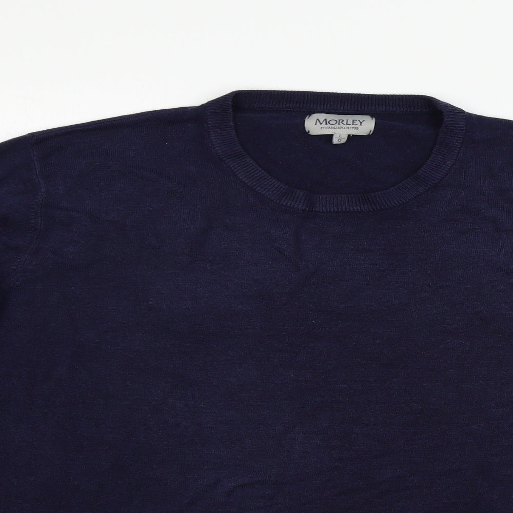 worley Mens Blue   Pullover Jumper Size L