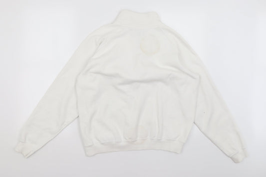 RMDY Womens White   Pullover Jumper Size M