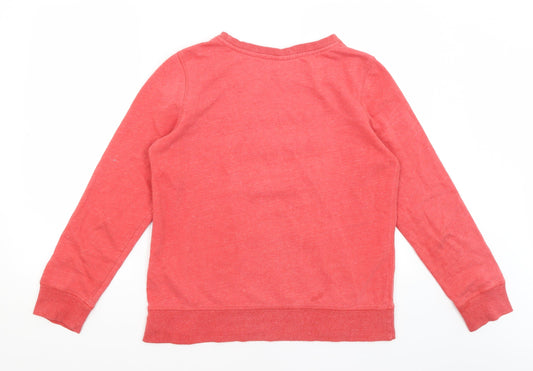 H&M Womens Red   Pullover Jumper Size M