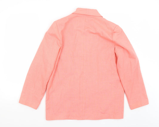 Richards Womens Pink   Jacket Blazer Size 12