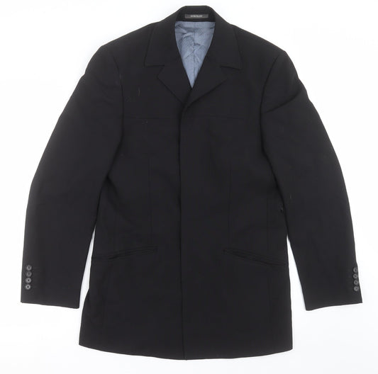 River Island Mens Black   Jacket Suit Jacket Size 36