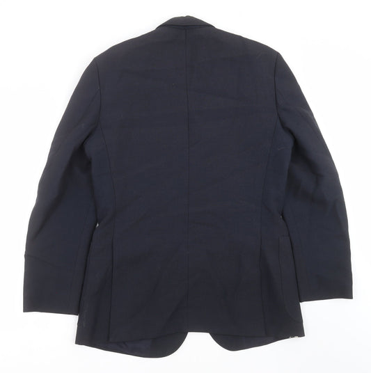 St michael  Mens Blue   Jacket Suit Jacket Size 40