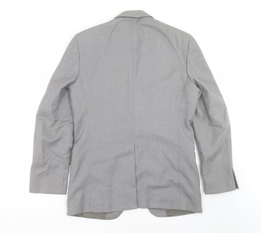 Burton Mens Grey   Jacket Suit Jacket Size 38