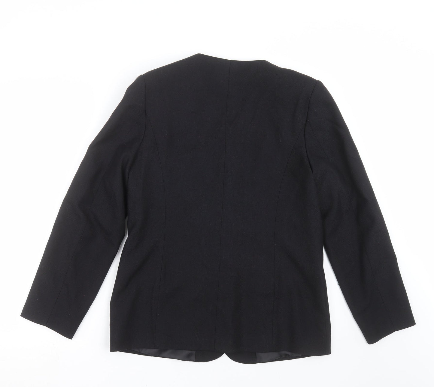 Paul Berman Womens Black   Jacket Suit Jacket Size 12