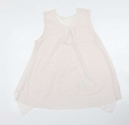 Preworn Womens Pink   Basic Blouse Size M